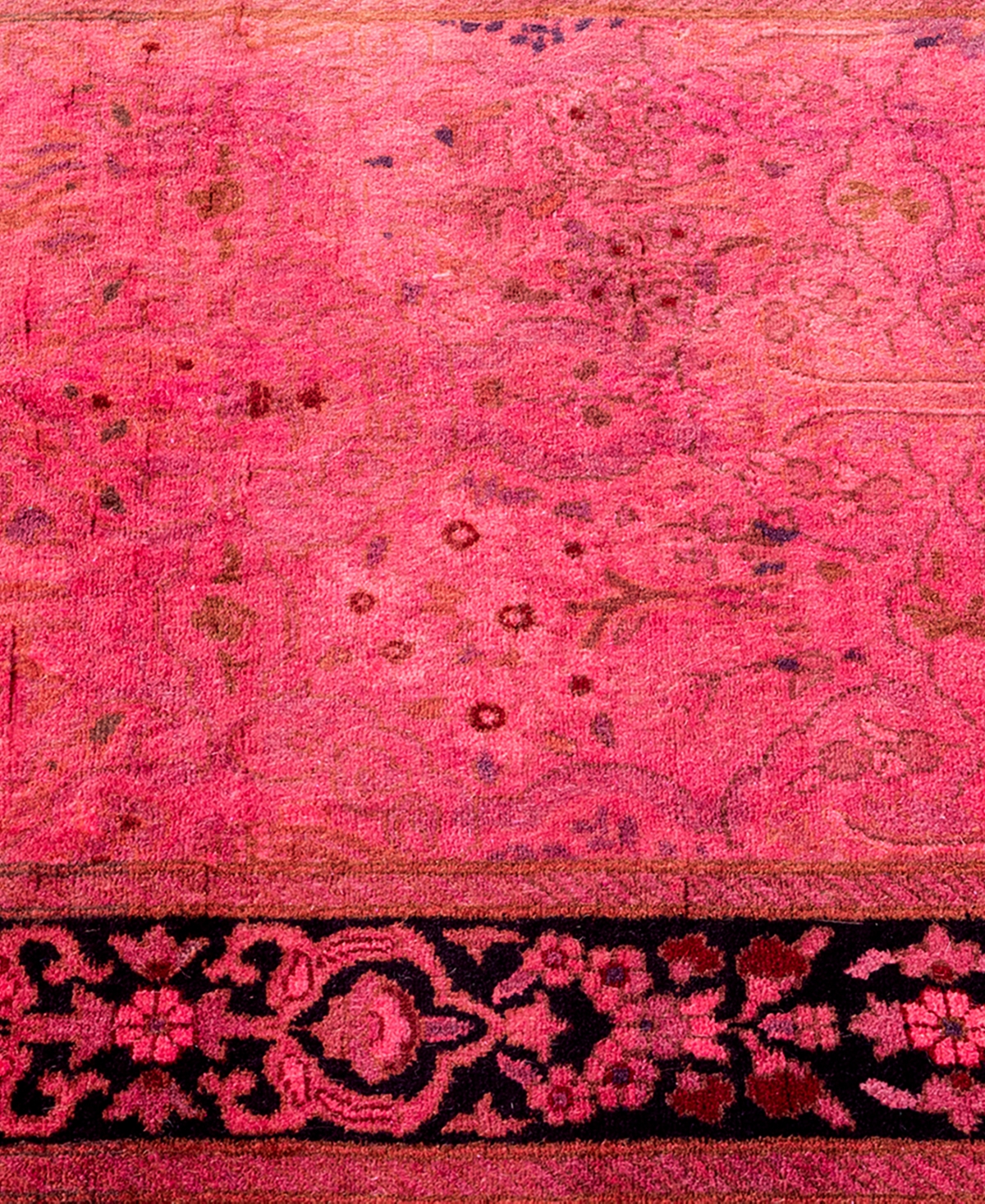 Adorn Hand Woven Rugs Fine Vibrance M1448 2'7''x6'2'' Area Rug In Pink
