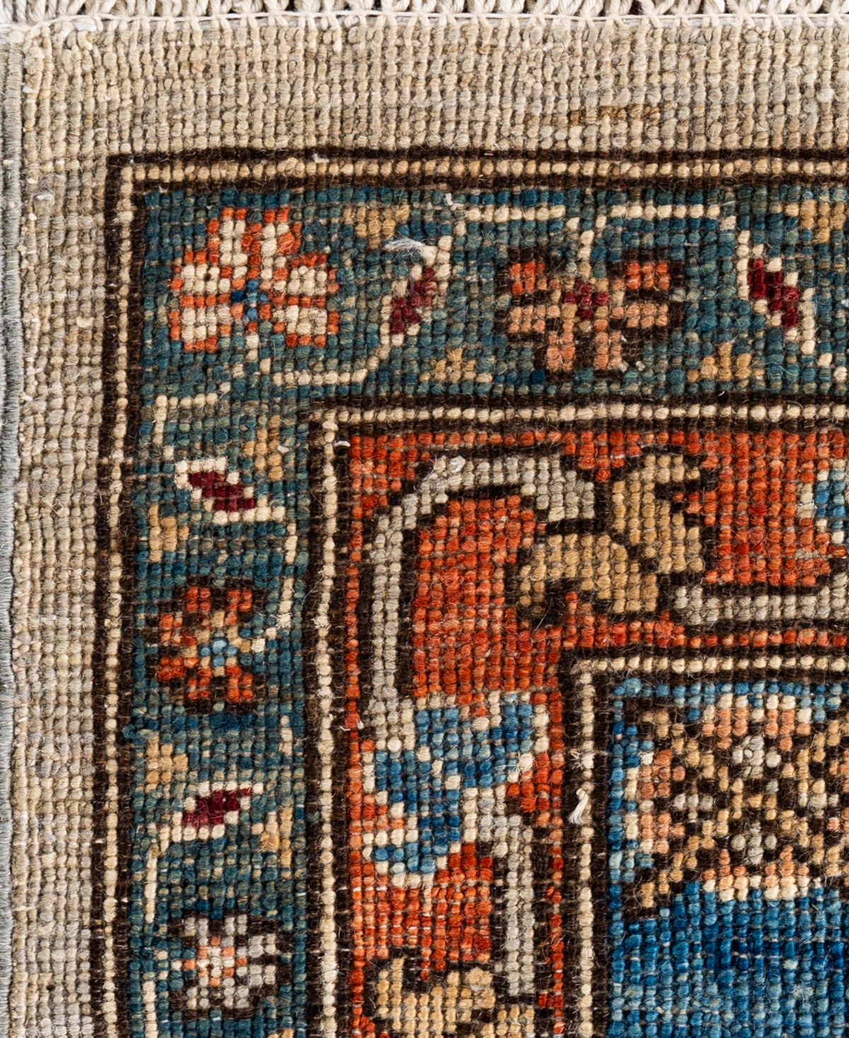 Adorn Hand Woven Rugs Serapi M1945 9'1''x12'2'' Area Rug In Gray