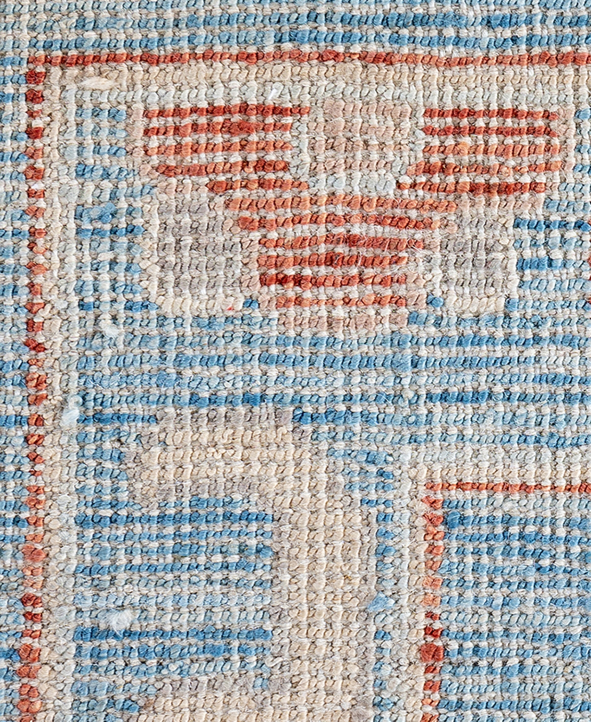 Adorn Hand Woven Rugs Colorful Oushak M1945 9'2''x12'8'' Area Rug In Light Blue