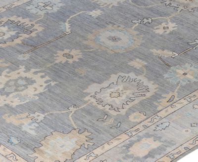 Colorful Oushak M1945 10'x14' Area Rug