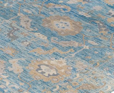 Colorful Oushak M1945 9'x11'10'' Area Rug