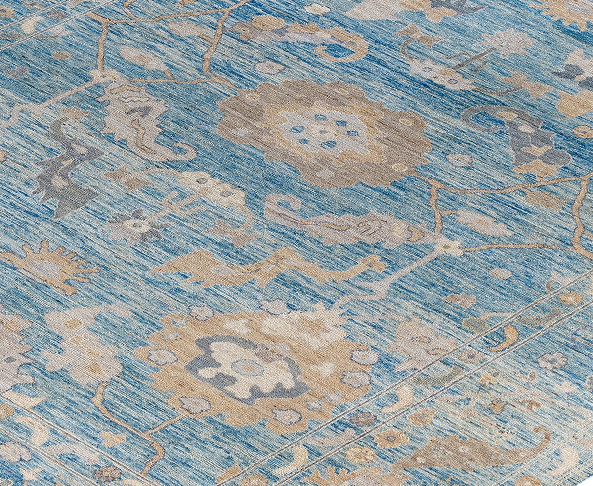 Adorn Hand Woven Rugs Colorful Oushak M1945 9'x11'10'' Area Rug