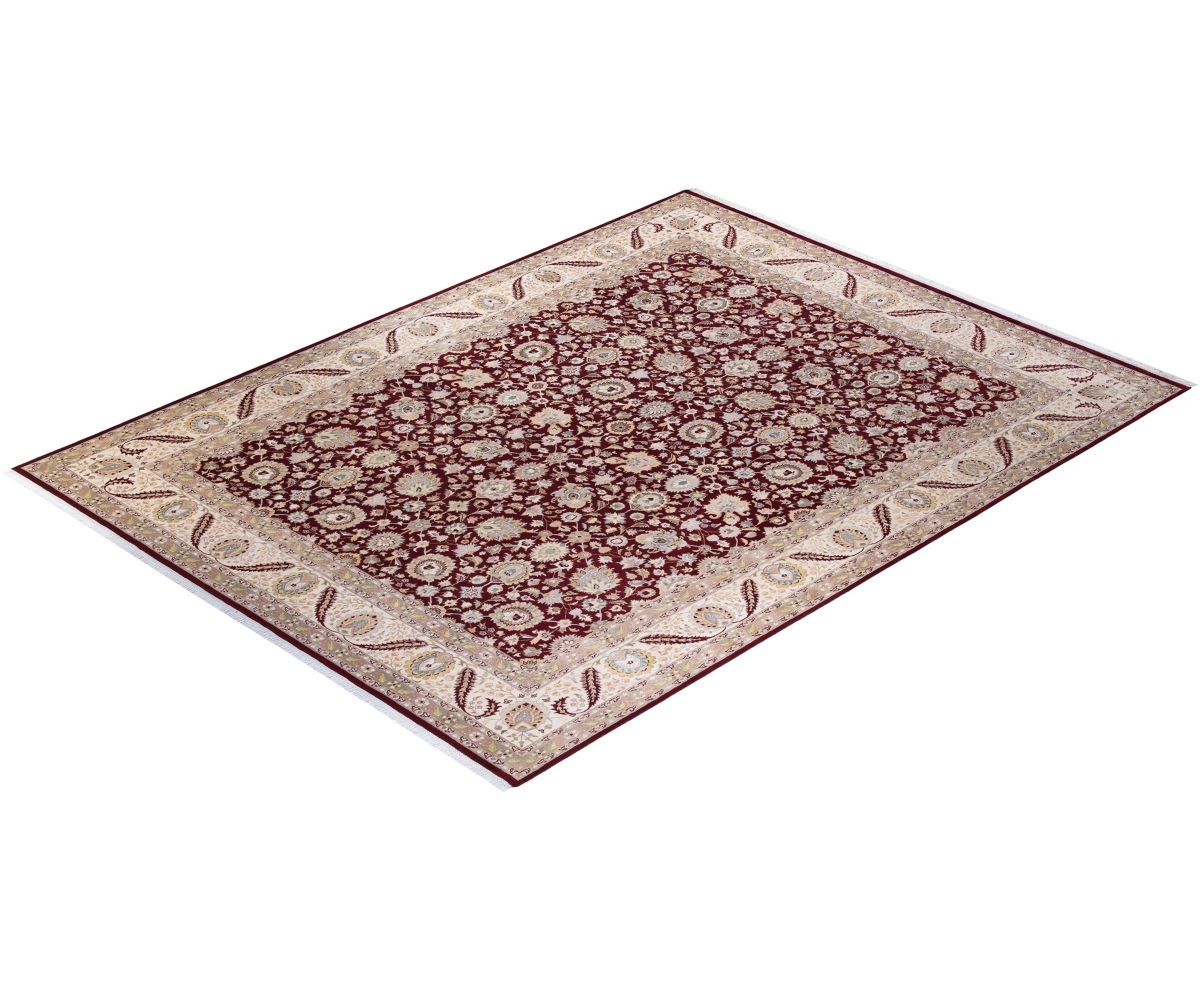 Adorn Hand Woven Rugs Mogul M1180 9'3''x12'2'' Area Rug In Orange