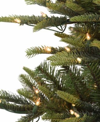 Puleo 6.5FT Pre-lit Arctic Fir Artificial Christmas Tree