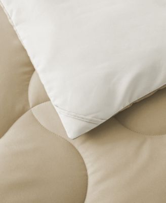 Lightweight Reversible Quilted Down Alternative Comforter, Full/Queen