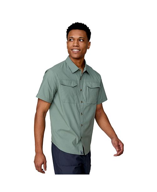 alfani Free Country Men's Explorer Short Sleeve Shirt Men's Fashion & Accessories