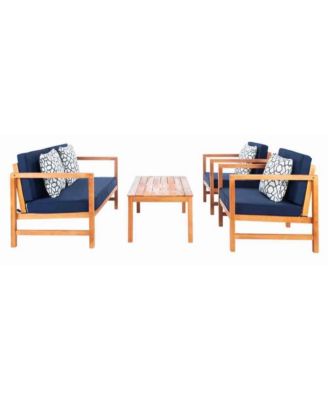 Montez 4 Pc Outdoor Set With Accent Pillows