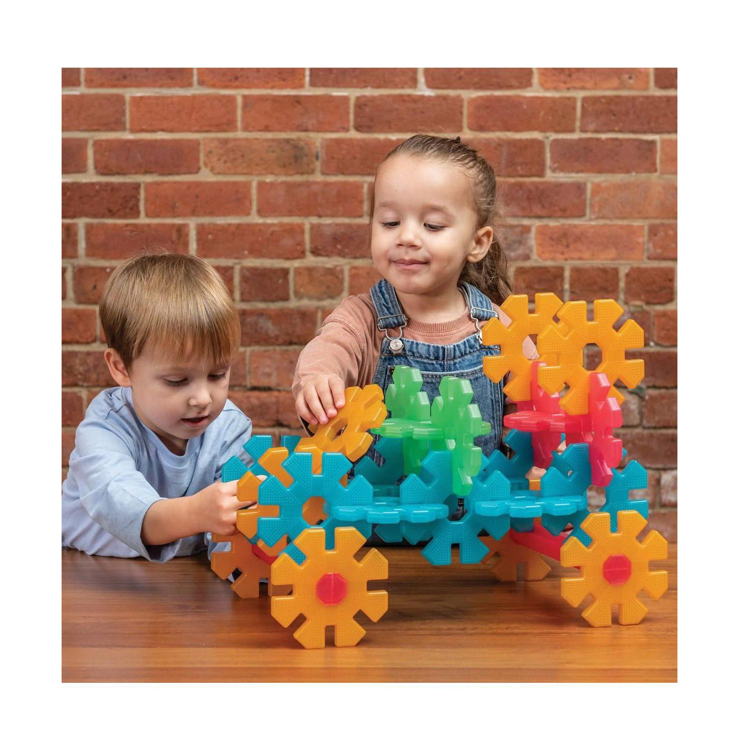 Детский конструктор Polydron My First Octoplay 42-Piece Building Set, Ages 2+, цвет: Разноцветный — фото 2