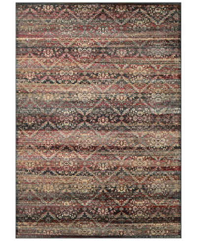 CLOSEOUT Couristan HARAZ HAR466 Red/Black Area Rugs