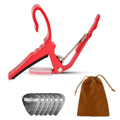 Guitar Capo Quick Change Acoustic Electric String Clip Banjo Mandolin
