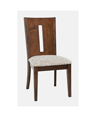 Urban Icon Contemporary Slotback Upholstered Dining Chair (Set of 2)