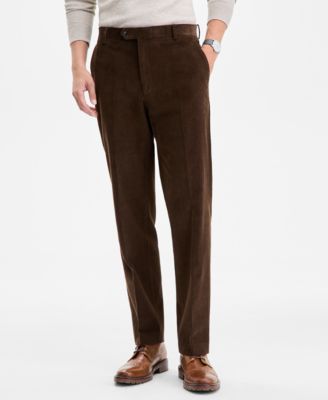 Men's Modern-Fit Solid Corduroy Pants