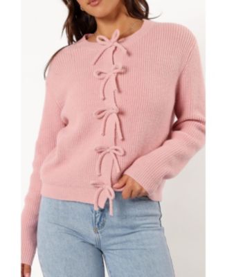 Women's Wilde Bow Front Cardigan Sweaters