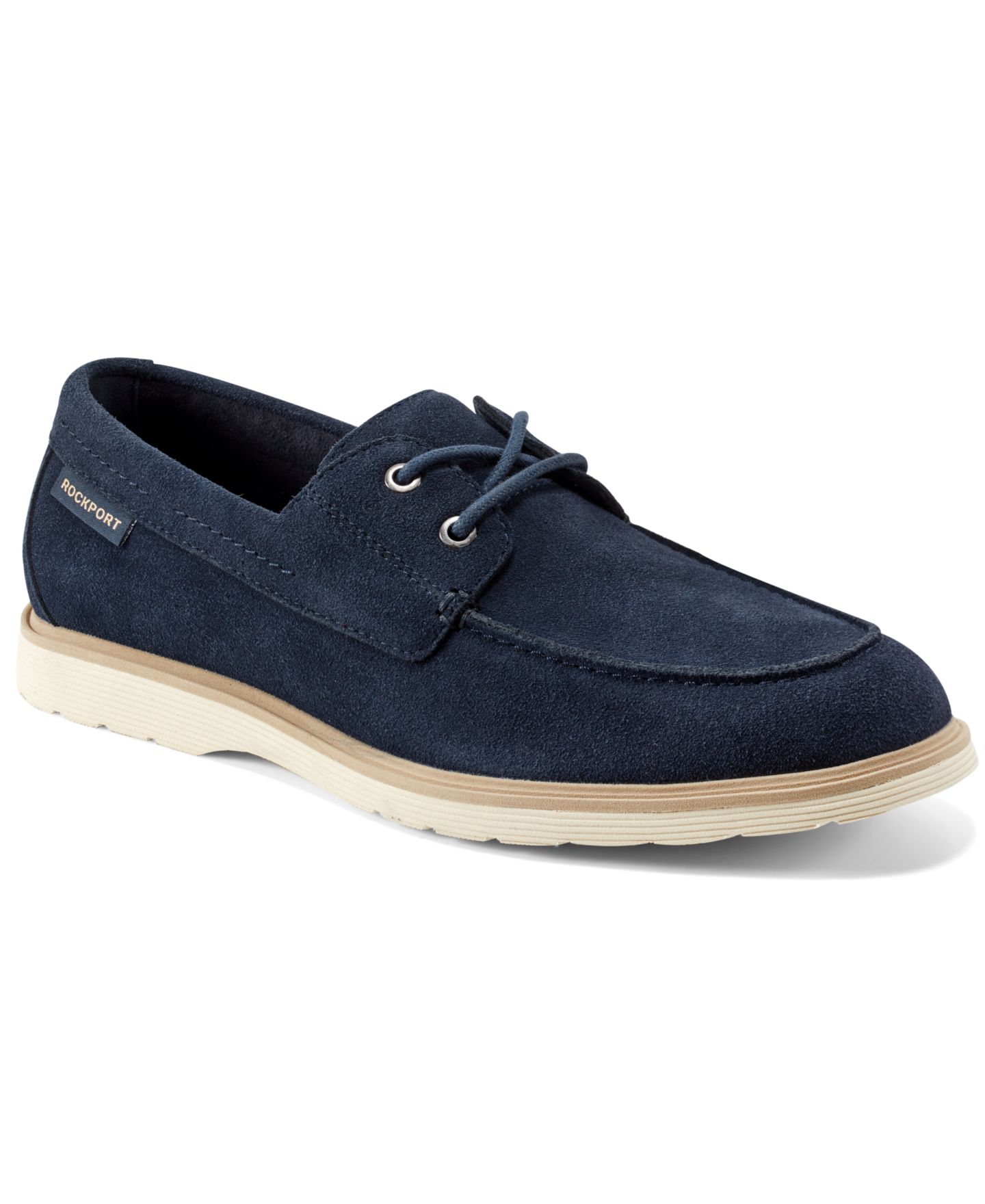 Обувь Rockport Men's Hartley Casual Boat Shoe, цвет: Тёмный синий — фото 1