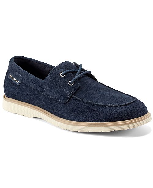 alfani Rockport Men's Hartley Casual Boat Shoe Men's Shoes
