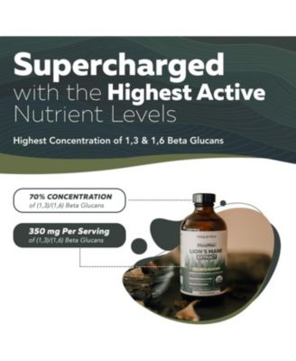 MycoMax Lion's Mane Extract Supplement - 70% Beta Glucans