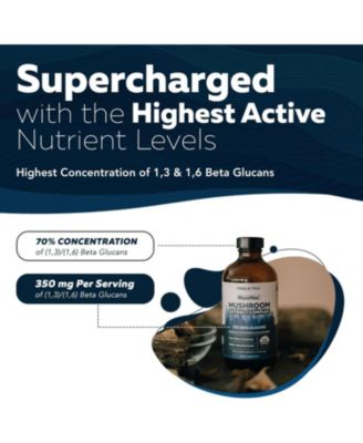 MycoMax Mushroom Complex Supplement - 70% Beta Glucans