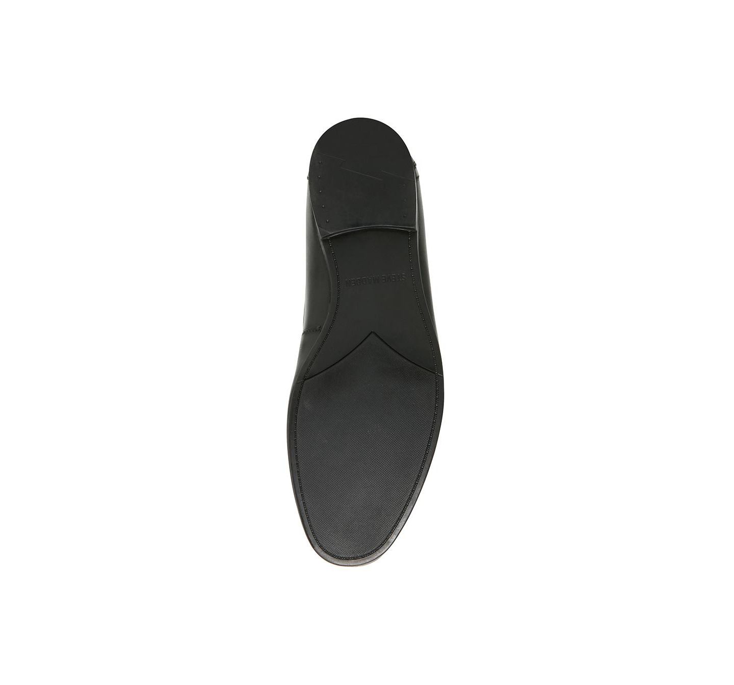 Мужские туфли Steve Madden Privacy Leather Bit, цвет: Чёрный кожаный — фото 6