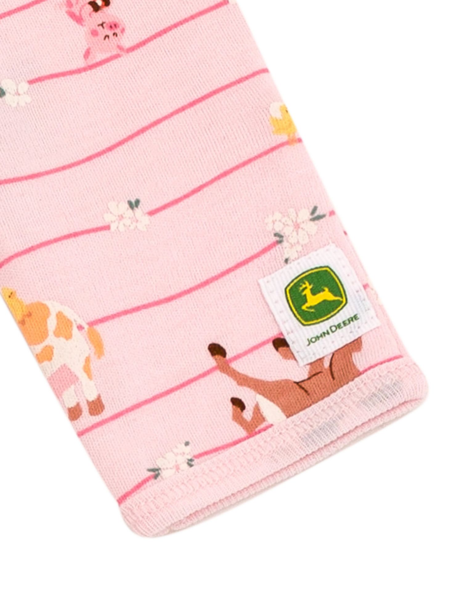 Baby Girls Girl's(Newborn-24M) Animals Ribbed Zip Up Sleep N' Play Coverall