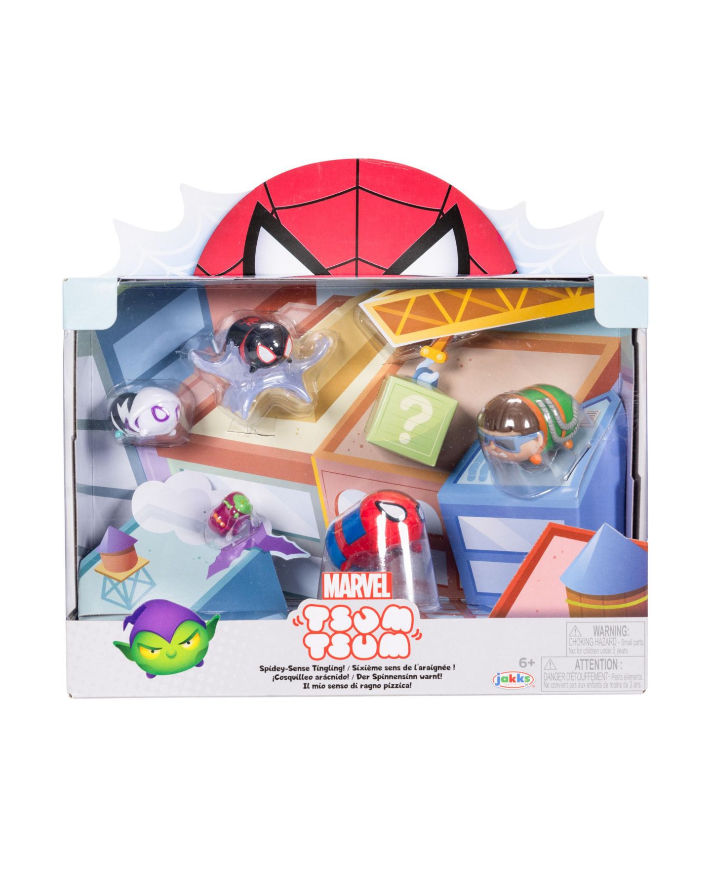 Детские фигурки Tsum Tsum Marvel Spidey-Sense Tingling Mini Figure Set — фото 1