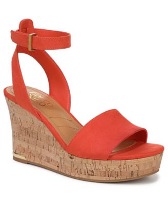 Franco Sarto - Women's Celeste 2 Open Toe Strappy Wedge Sandals