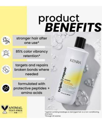 Triple Repair Shampoo, 10.1 oz.