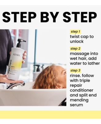 Triple Repair Shampoo, 10.1 oz.