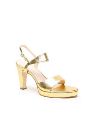 Women's Gold Elsie Customizable Platform
