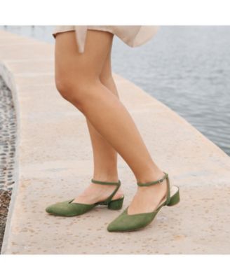 Women's Moss Marilyn Customizable V Slides