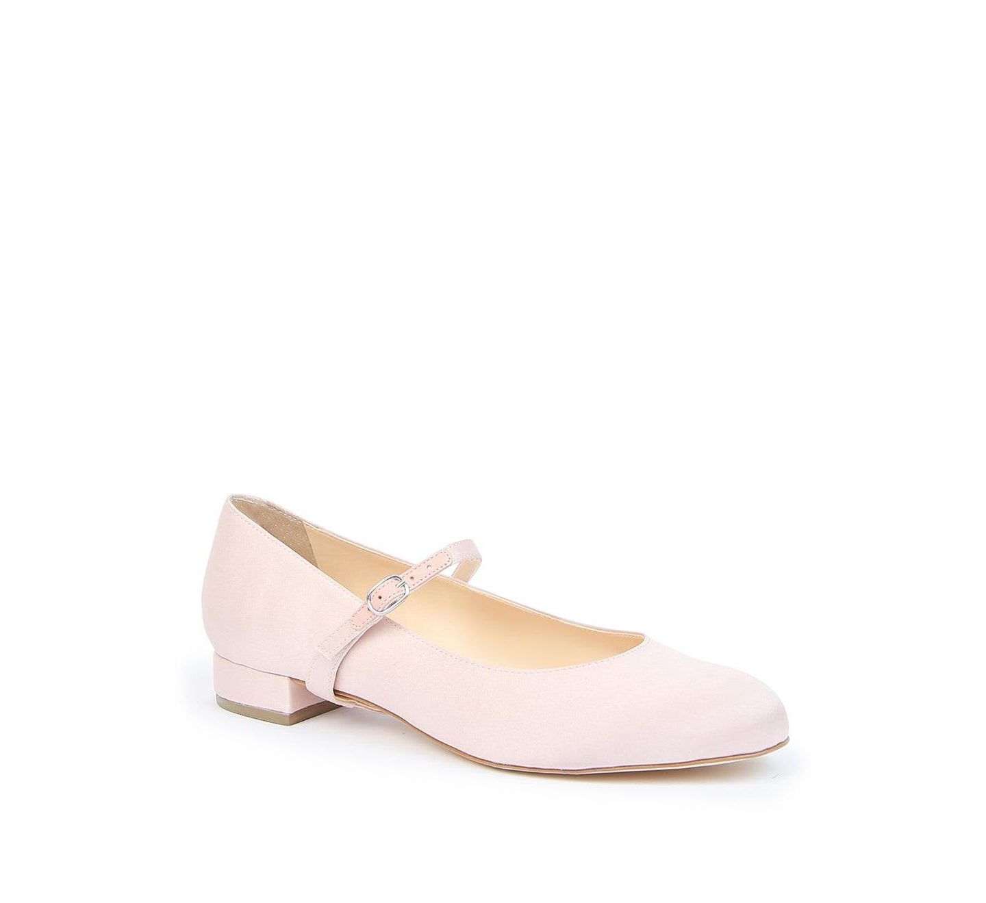Женские балетки Alterre Rose Satin Twiggy Customizable Ballet Flats, цвет: Розовый атласный — фото 2