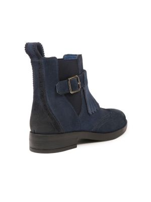 Brogue Strap Chelsea Boot