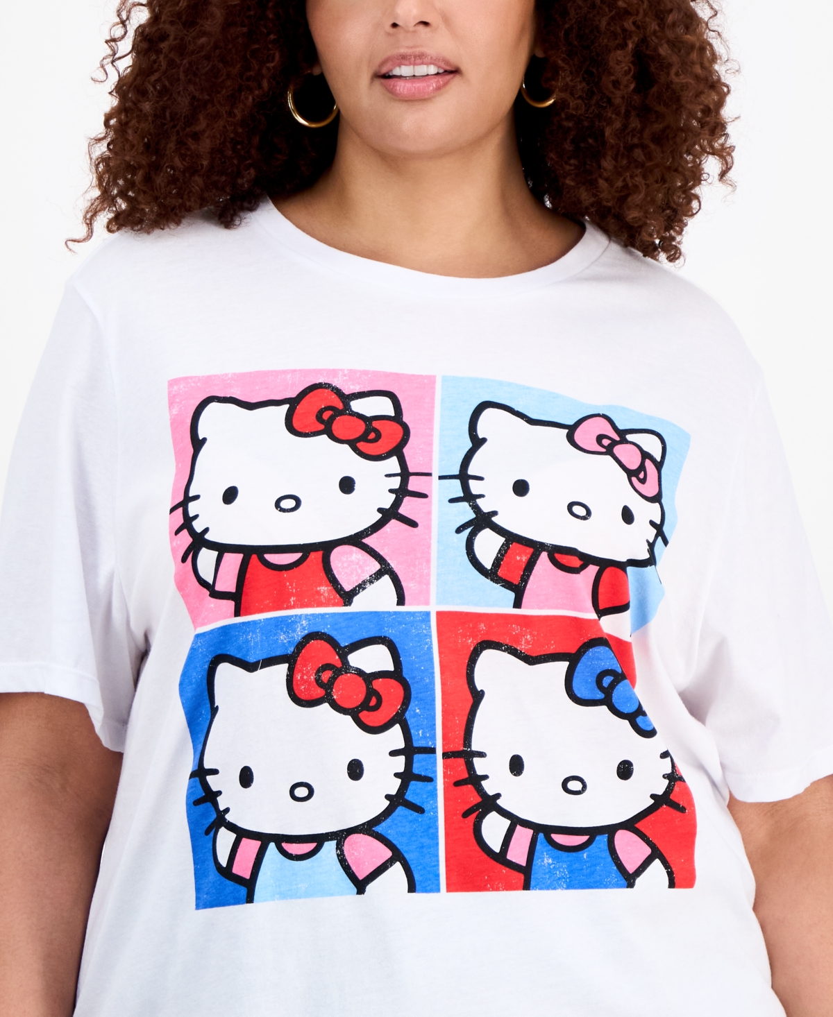 Grayson Threads, The Label Trendy Plus Size Hello Kitty Tee