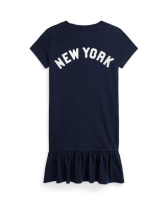 Toddler and Little Girls Polo Ralph Lauren Yankees Dress