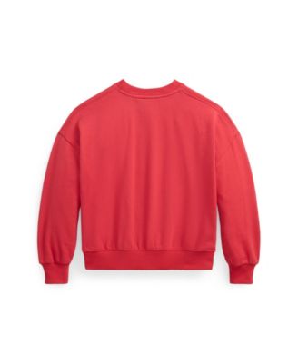 Big Girls Polo Bear Terry Sweatshirt