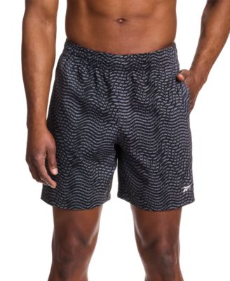 Reebok - Men's Textured Logo Woven Shorts