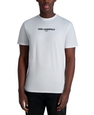 KARL LAGERFELD PARIS - Men's Short Sleeve Crewneck Logo T-Shirt