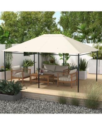 10' x 13' Gazebo Canopy Replacement Roof for 84C-116, Light