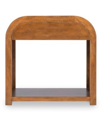 Prescott 25" Wood Mappa Burl End Table