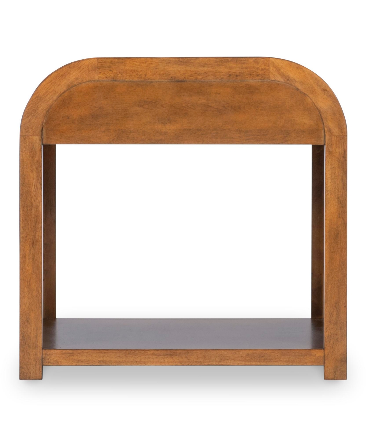 Macy's Prescott 25" Wood Mappa Burl End Table In Brown Mappa