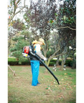 OSAKAPRO 52CC 2-Cycle Gas Backpack Leaf Blower with extention tube
