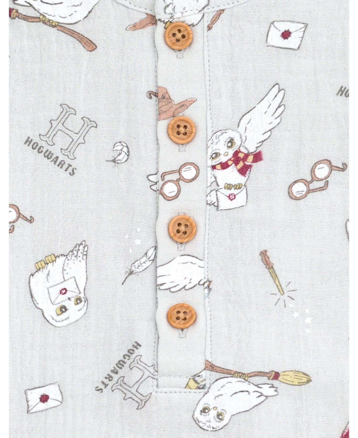 Baby Boys Hedwig Henley Sleeveless Romper