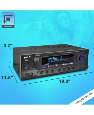Bluetooth 300W Home Theater Stereo Amplifier Receiver - PT272AUBT