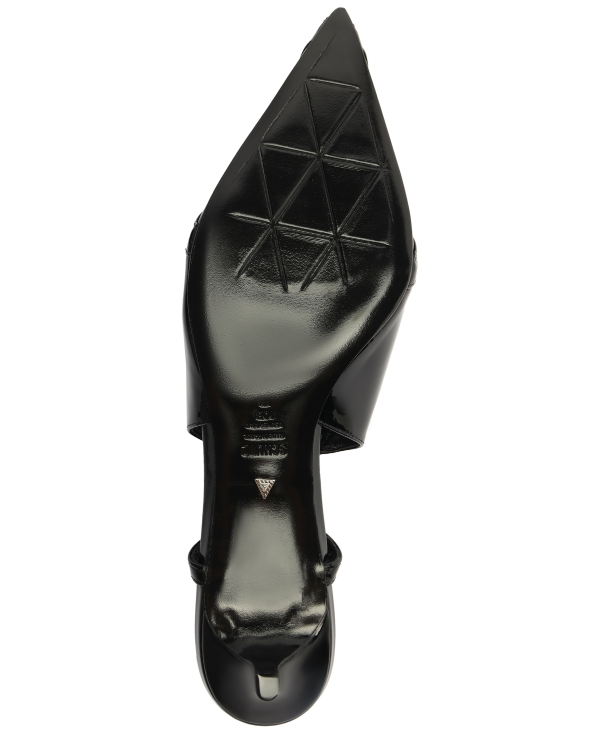 Shop Schutz Women's Ruth Mid-pointed Toe Pumps In Black