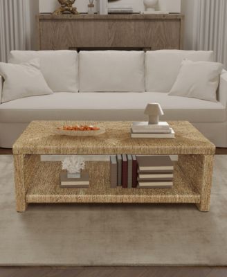 Gallerie Decor Bristol Rectangular Coffee Table