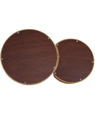 Gallerie Decor Saxony Nesting Coffee Table With Storage