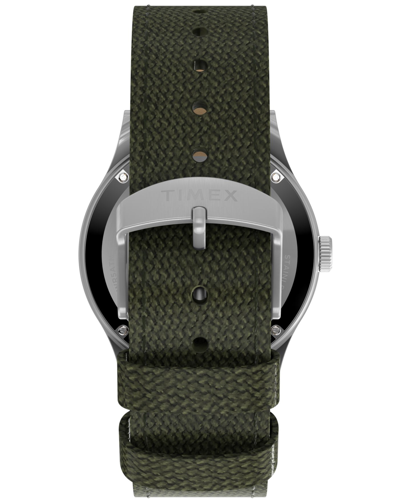 Мужские часы Timex Mechanical Automatic Green Nylon Watch, 40mm — фото 3