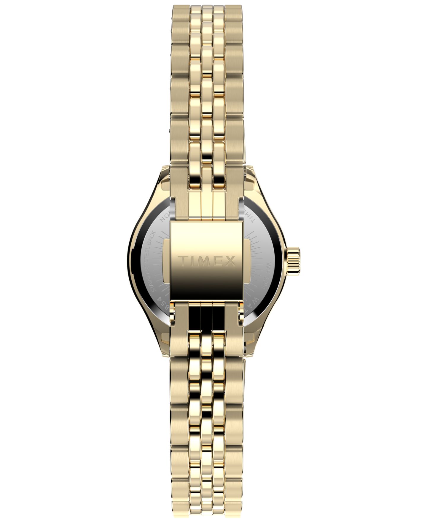 Женские часы Timex Quartz Analog Gold-Tone Stainless Steel Watch, 25mm — фото 3