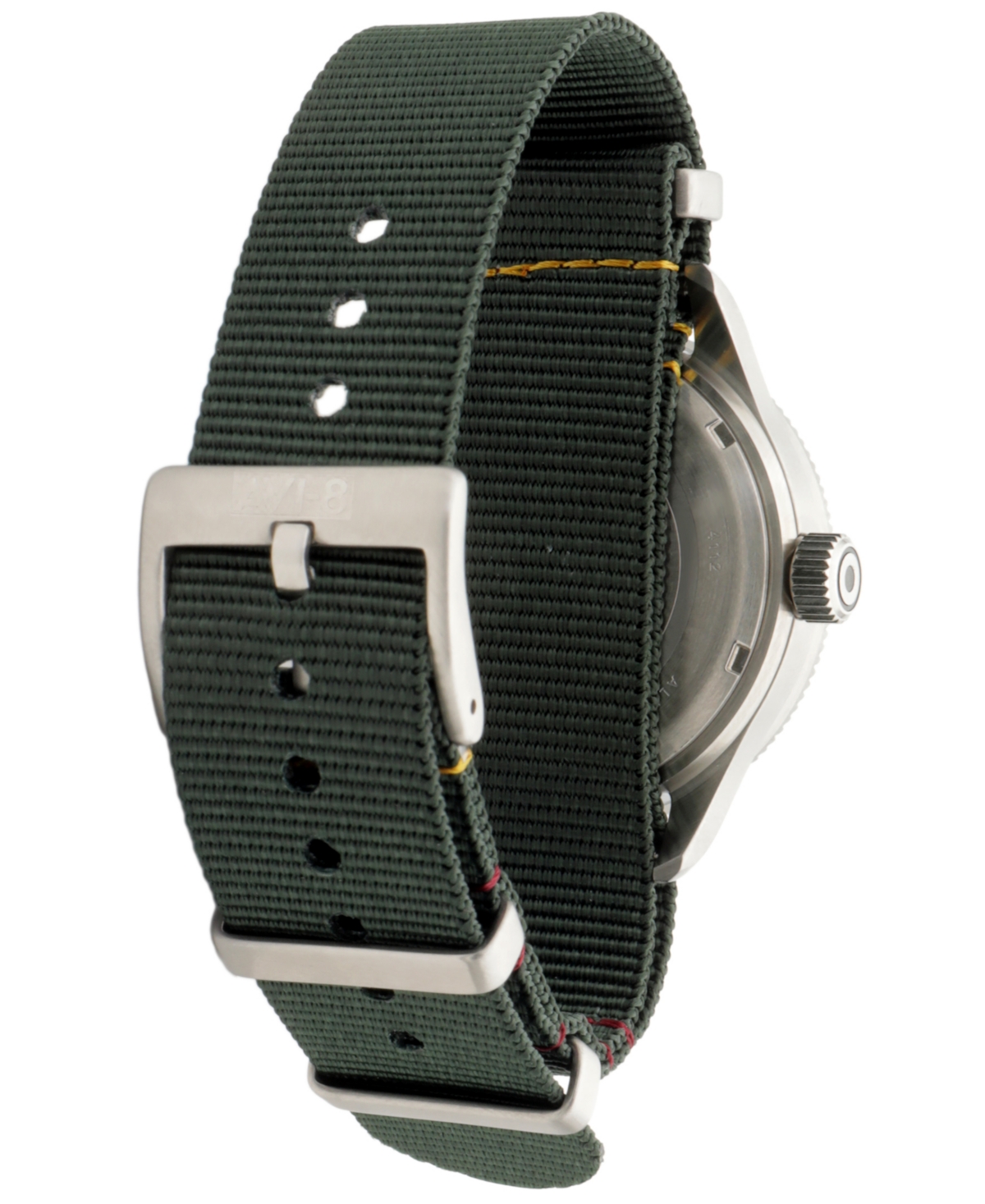 Avi-8 Men's Flyboy Airmaster Sector Meca-quartz Green Nylon Strap Watch, 40mm In Green