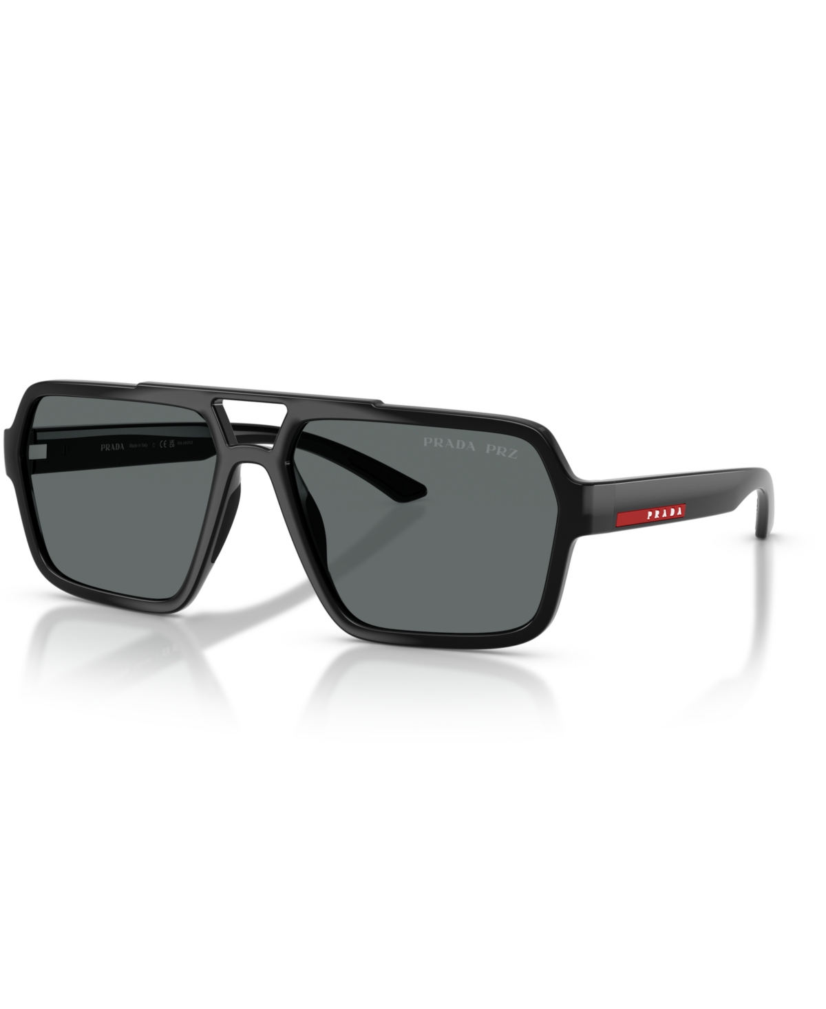 Prada Men's Polarized Sunglasses, Ps A06s