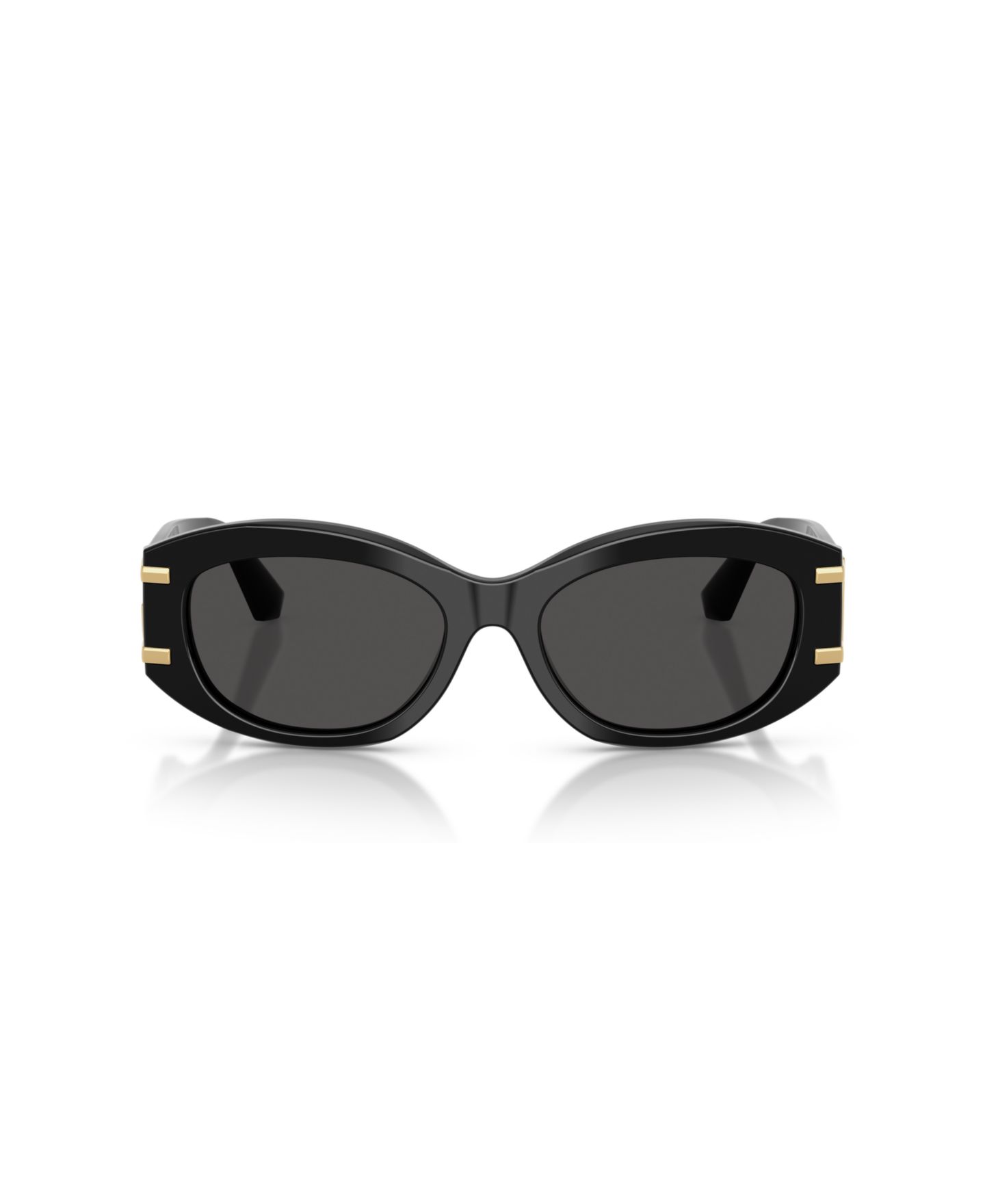 Женские солнцезащитные очки Dolce&Gabbana Large Sunglasses, DG4502, цвет: Чёрный — фото 3